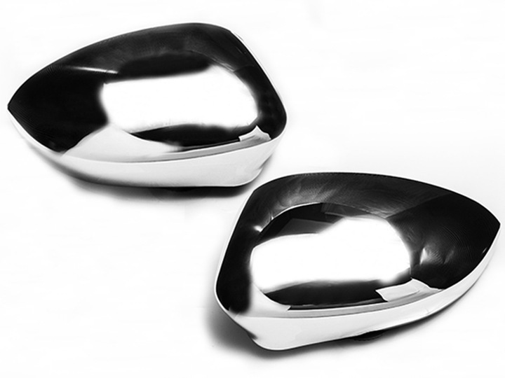 CHROME TRIMS MIRRORS FIAT PUNTO GRANDE EVO 500 photo 1 - milautoparts-fr.ukrlive.com