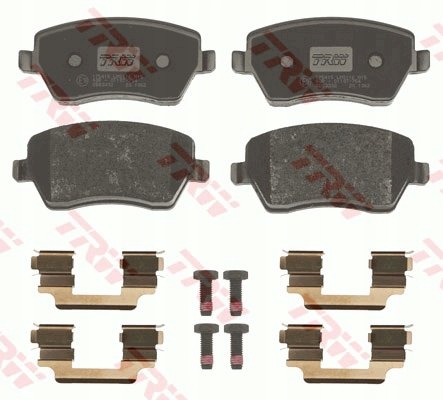 DISQUES SABOTS DE FREIN TRW AVANT DACIA DUSTER SANS ESP 259MM photo 3 - milautoparts-fr.ukrlive.com