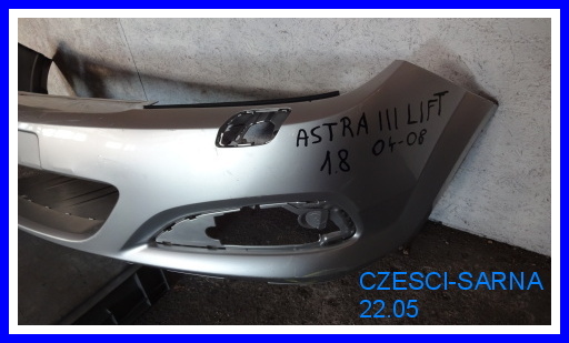 BUMPER FRONT FRONT OPEL ASTRA III FACELIFT 04-08ROK photo 6 - milautoparts-fr.ukrlive.com