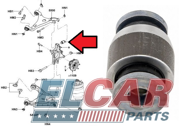 BUSHING SWINGARM REAR UPPER FORD EXPEDITION 03-06 photo 2 - milautoparts-fr.ukrlive.com