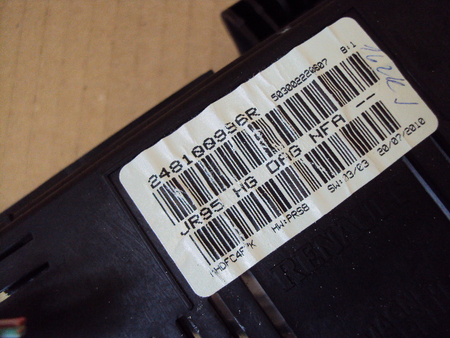 COMPTEUR RENAULT SCENIC III 248100996R