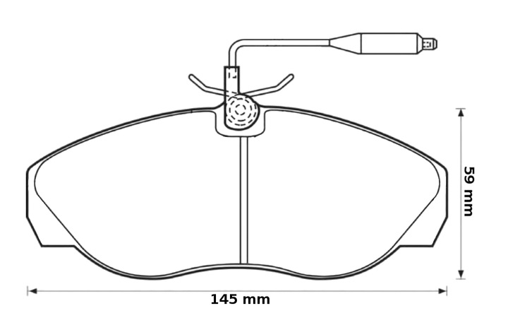 PADS BRAKE FIAT DUCATO 10,14 94-99 photo 5 - milautoparts-fr.ukrlive.com