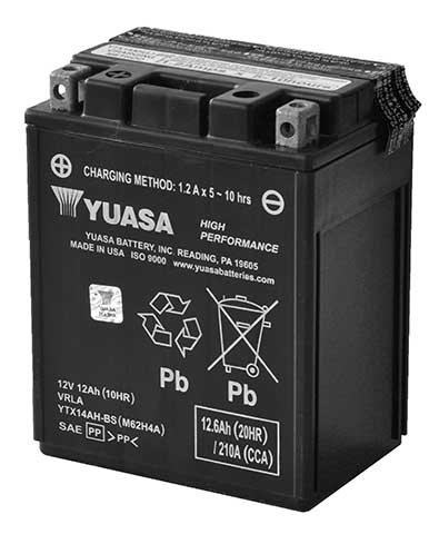 ACCUMULATEUR YUASA YTX14AH-BS 12V 12AH photo 4 - milautoparts-fr.ukrlive.com