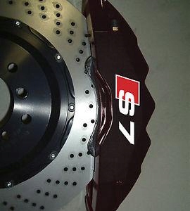 AUDI S7 STICKER ON CALIPER BRAKE REAR photo 5 - milautoparts-fr.ukrlive.com