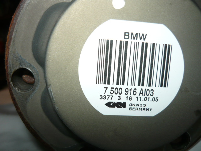 DEMI-AXE DROITE GAUCHE 7500916 BMW X5 E53 photo 4 - milautoparts-fr.ukrlive.com