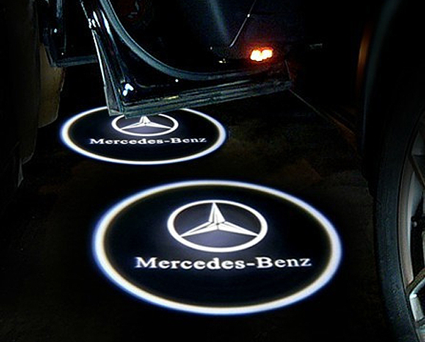 LED LOGO SPOT LIGHT MERCEDEWITH A B C E GLK CL WITH photo 2 - milautoparts-fr.ukrlive.com