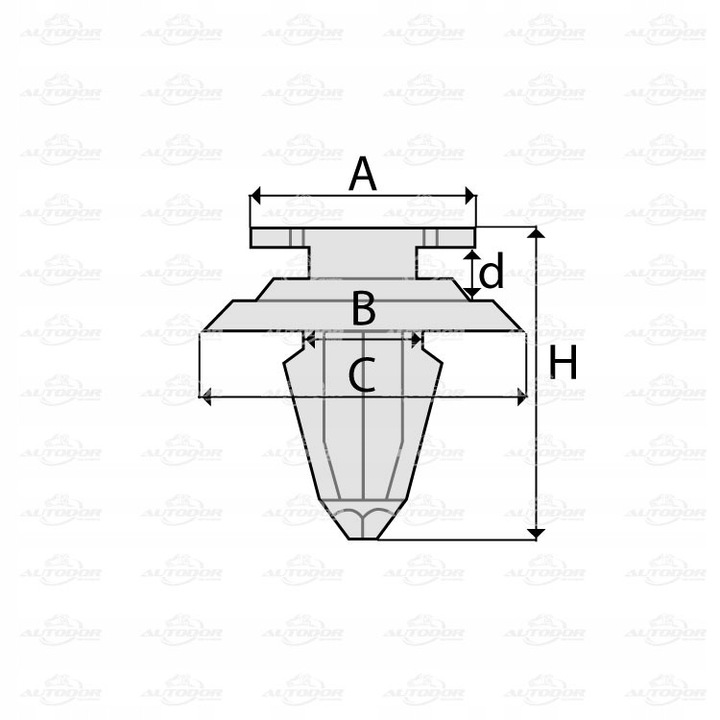 CLAMPS MOULDINGS WING MITSUBISHI OUTLANDER 5SZT. photo 3 - milautoparts-fr.ukrlive.com