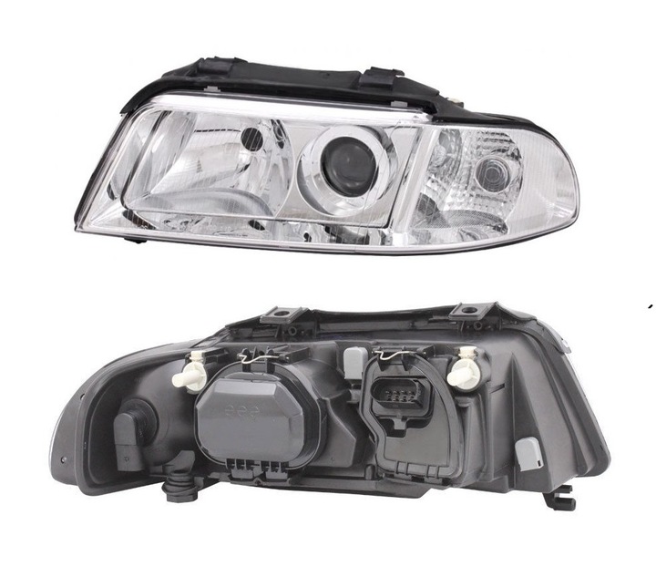 LAMP LAMP FRONT AUDI A4 B5 FACELIFT H7+H7 TYC NEW CONDITION photo 2 - milautoparts-fr.ukrlive.com