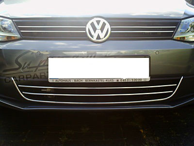 FACING, PANEL CHROME ON DEFLECTORS BUMPER VW TIGUAN TOUAREG TOURAN I II III VOLKSWAGEN photo 4 - milautoparts-fr.ukrlive.com