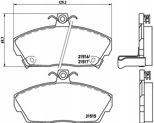 DISQUES SABOTS DE FREIN AVANT LAND ROVER FREELANDER -00 LITE photo 7 - milautoparts-fr.ukrlive.com