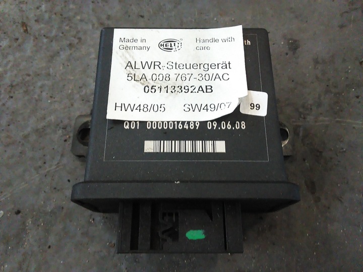 CHRYSLER VOYAGER V 08 MODULE LAMP 05113392AB photo 1 - milautoparts-fr.ukrlive.com