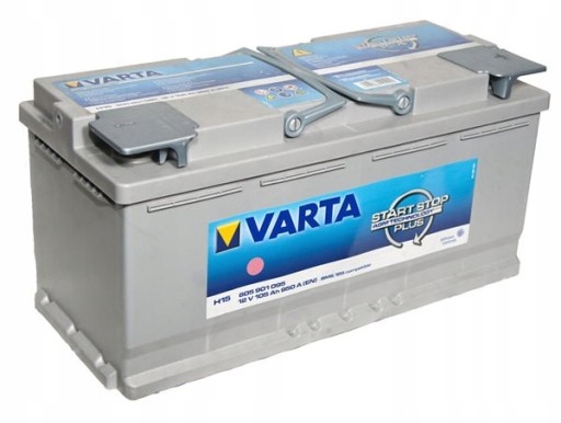 BATTERY VARTA SILVER D AGM 105AH/950A BATTERY VARTA 605901095D852 photo 9 - milautoparts-fr.ukrlive.com