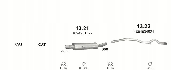 TUYAU MERCEDES B CLASSE W245 POJ. 2,0CDI photo 2 - milautoparts-fr.ukrlive.com