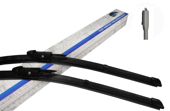 WIPER BLADES PUREVISION FRONT 700 MM 550 MM photo 2 - milautoparts-fr.ukrlive.com