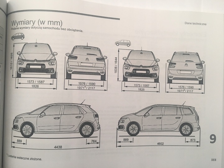 CITROEN C4 PICASSO GRAND INSTRUCTION DE SERVICE 16-18 photo 4 - milautoparts-fr.ukrlive.com