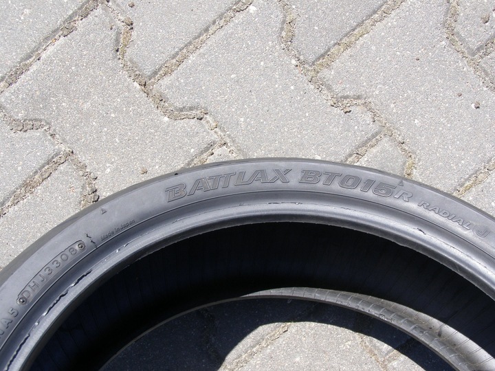 180 55 17 BRIDGESTONE BATTLAX BT 015R 3,7MM 1 PC. photo 4 - milautoparts-fr.ukrlive.com