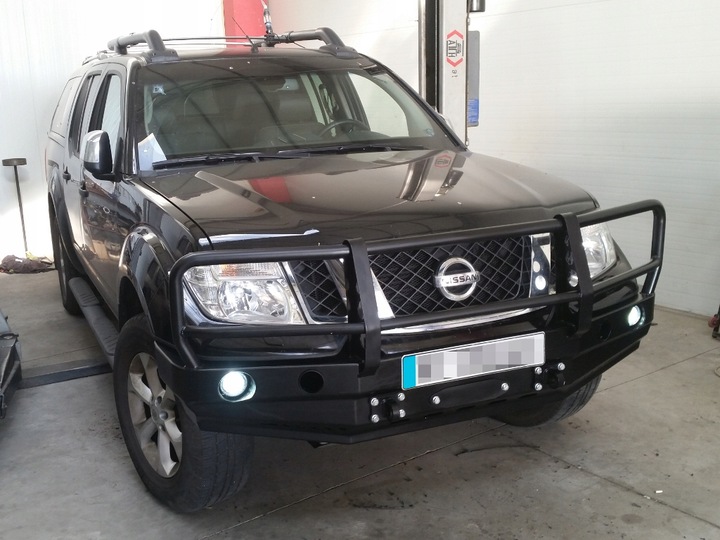 PARE-CHOCS AVANT AVANT NISSAN NAVARA D40 D'ACIER photo 4 - milautoparts-fr.ukrlive.com