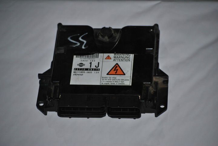 CONTROL UNIT ENGINE 23710EB310 NISSAN NAVARA D40 2,5 photo 1 - milautoparts-fr.ukrlive.com