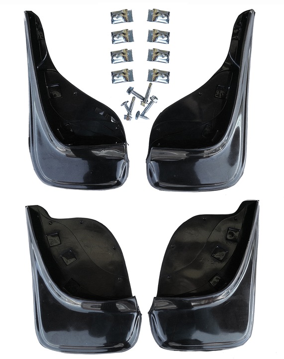 4 MUDGUARDS VW GOLF 3 III IV V PASSAT B5 B6 CADDY photo 1 - milautoparts-fr.ukrlive.com