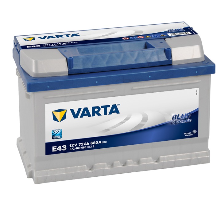 ACCUMULATEUR 72AH/680A P VARTA E43 BLUE DYNAMIC photo 1 - milautoparts-fr.ukrlive.com