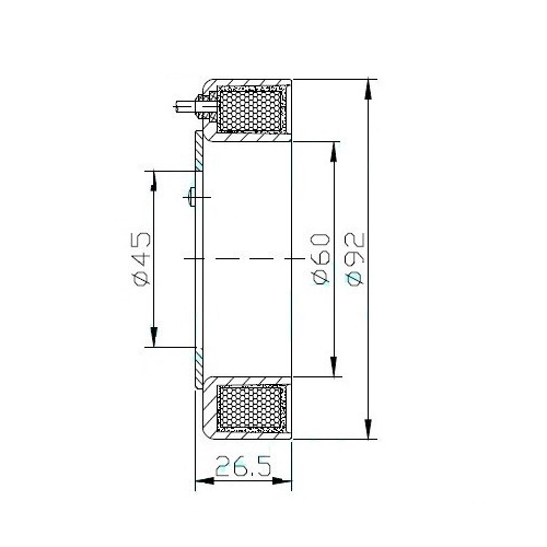 2204011 BOBINE COMPRESSEURS DU CLIMATISATEUR DU CLIMATISEUR DELPHI CVC CHEVROLET OPEL VAUXHALL GM photo 2 - milautoparts-fr.ukrlive.com