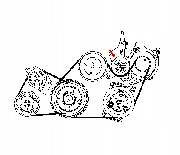 POULIE LIBRE DE TENDEUR DE COURROIE SUSPENDU NAVARA PATHFINDER CABSTAR 2.5 11927-EB32A AVEC photo 2 - milautoparts-fr.ukrlive.com