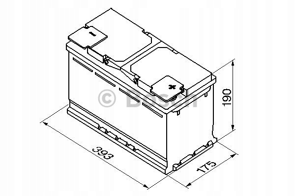 BATTERY 105AH VARTA AGM H15 START STOP photo 9 - milautoparts-fr.ukrlive.com