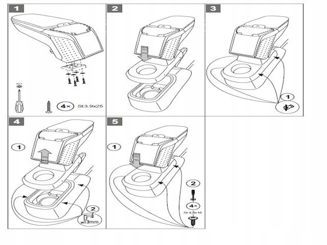 ARMREST ARMSTER II CITROEN C4 CACTUS 2014R. photo 9 - milautoparts-fr.ukrlive.com