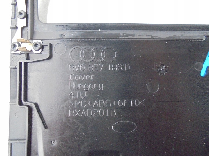 AUDI A3 8V PROTECTION DE DISPLAY 8V0857186D 12- photo 6 - milautoparts-fr.ukrlive.com