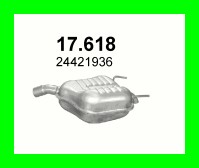 POLMOSTROW 17.618 ALUMINIUM SILENCER END YEAR photo 2 - milautoparts-fr.ukrlive.com