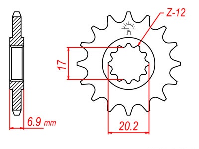 PIGNON AVANT AVANT JT AM6 XR6 XP6 XPS DT TZR photo 1 - milautoparts-fr.ukrlive.com