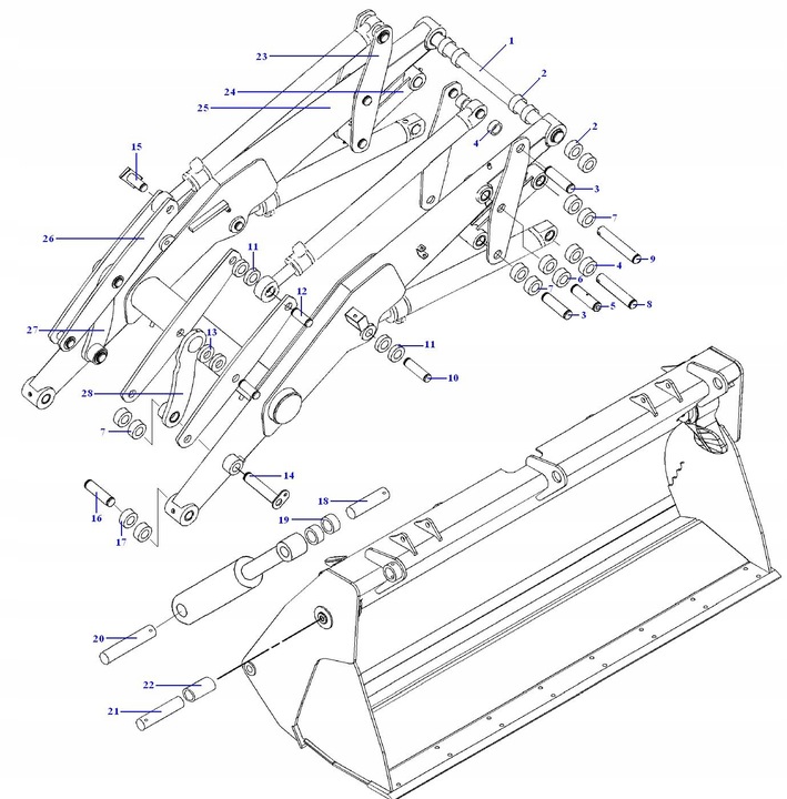 BALL INSERTS FRONT LYZKI CAT 428 432 C/D/E photo 4 - milautoparts-fr.ukrlive.com