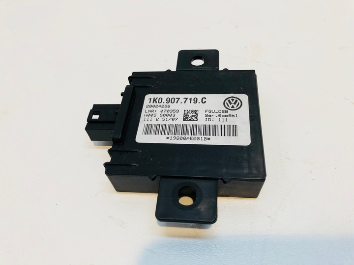 AUDI A3 8P MODULE ALARM 1K0907719C photo 1 - milautoparts-fr.ukrlive.com