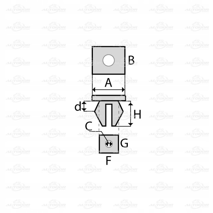 C MAX. FIESTA FOCUS MONDEO TRANSIT MUSTANG CLAMPS 10SZTUK photo 2 - milautoparts-fr.ukrlive.com