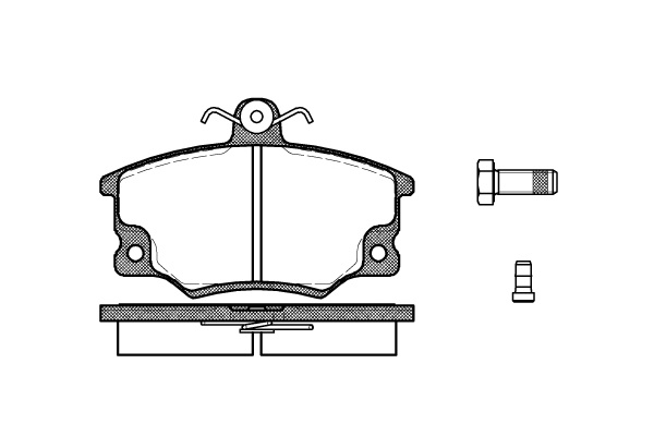 ROADHOUSE 2146.04 SET PADS HAMULCOWYCH, BRAKES TARCZOWE photo 2 - milautoparts-fr.ukrlive.com