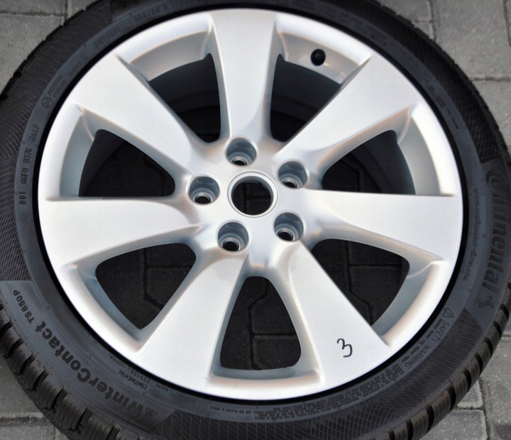 ROUES HIVER OPEL ZAFIRA C 235/45R18 CONTINENTAL 115 photo 3 - milautoparts-fr.ukrlive.com