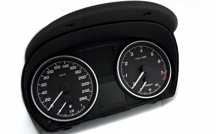 BMW E90 PETROL DISCS DASHBOARD [260KM/H 7500RPM] photo 2 - milautoparts-fr.ukrlive.com