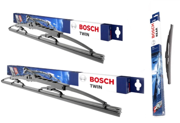 WIPER BLADES PREMIUM BOSCH FRONT+REAR FORD MONDEO MK3 III UNIVERSAL 2000-2007 photo 1 - milautoparts-fr.ukrlive.com