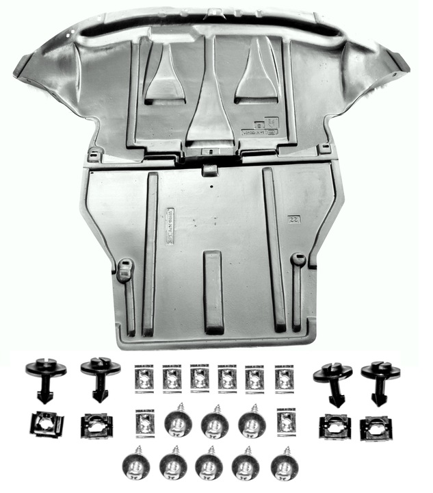 Audi a6 c5 1997-2004 захист нижня двигуна коробки кліпси, Ціна