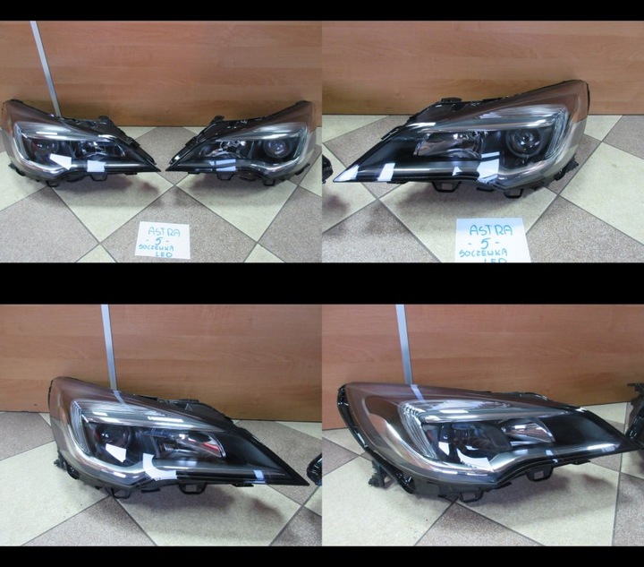 фото №1, Лампа лампы перед opel astra k 5 led линза