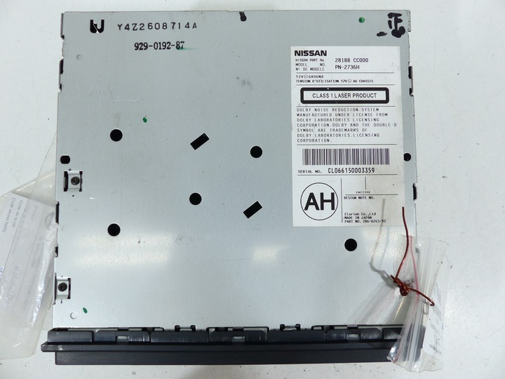 фото №3, Murano z50 03-08 радио 28188cc000