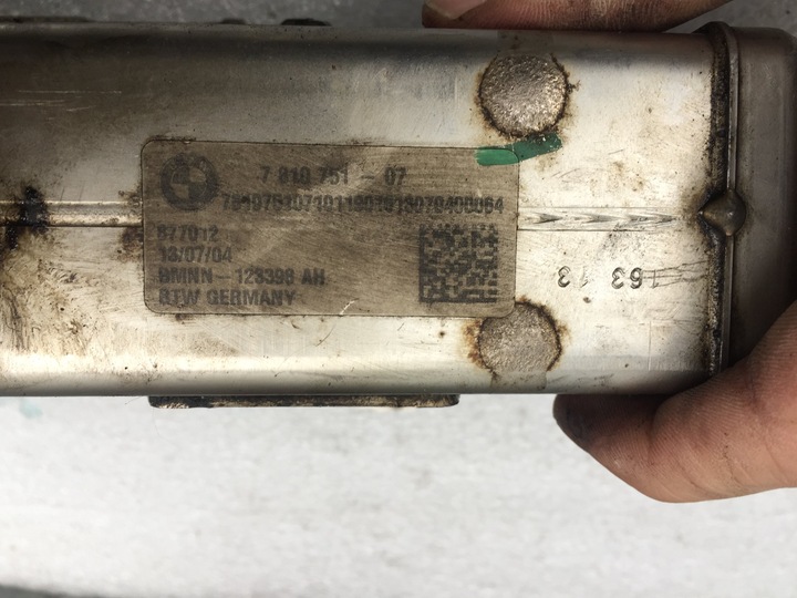 фото №4, Bmw f30 3 e90 e87 f01 радиаторов выхлопных газов з клапаном