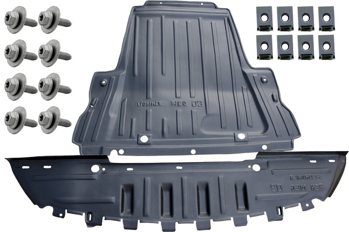 фото №1, Renault megane ii 2 2002-06 захист двигуна застібки