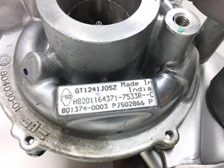 фото №9, Renault clio iv captur kangoo 1.5 dci турбонагнітач gt1241j0sz 8201164371