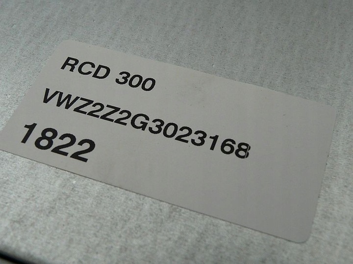 фото №5, Радио vw rcd300 mp3 golf passat caddy touran jetta