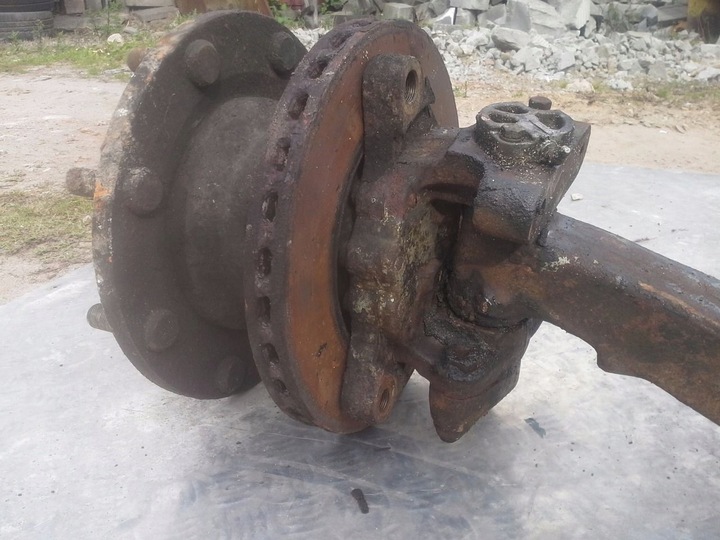 фото №7, Daf 1000 ae10c ось передняя балка перед поворотный кулак