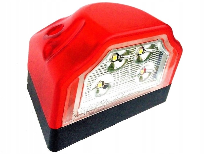 фото №4, Лампа led освітлення номерного знака напівпричіп причіп