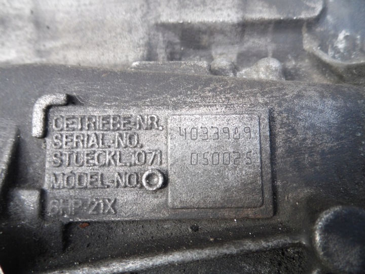 фото №9, Коробка передач коробки передач автомат bmw x3 e83 2.0d km 6hp-21x