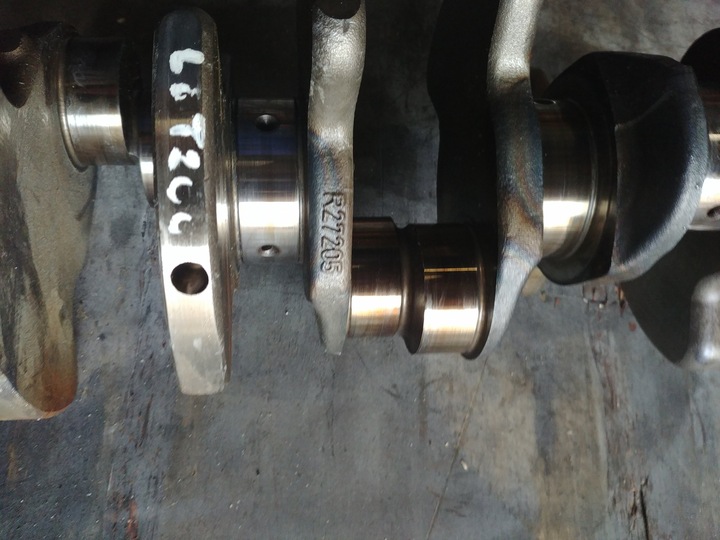 фото №4, Wał коленчатый mercedes om 272 3.5 вкладыши
