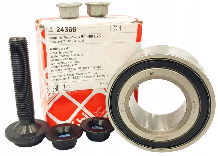 фото №1, Audi a4 b5 a6 c5 1.6 1.8 1.9 tdi подшипник перед